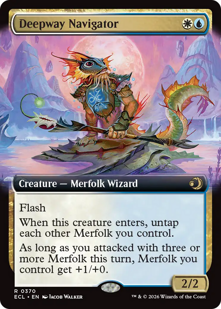 Deepway Navigator (Extended Art) [Lorwyn Eclipsed] | Game Master's Emporium (The New GME)