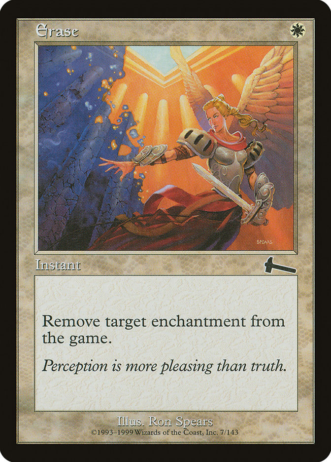 Erase [Urza's Legacy] | Game Master's Emporium (The New GME)