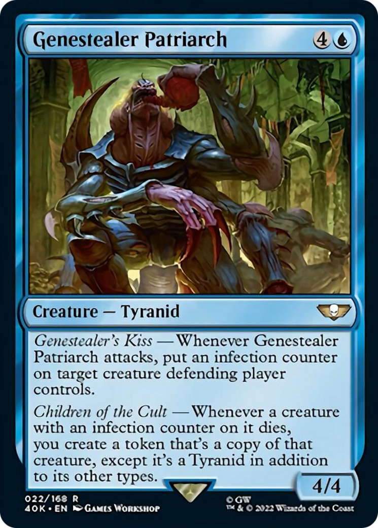 Genestealer Patriarch (Surge Foil) [Warhammer 40,000] | Game Master's Emporium (The New GME)