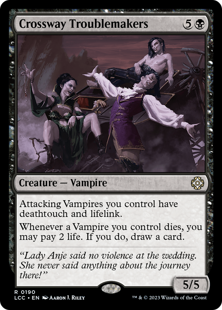 Crossway Troublemakers [The Lost Caverns of Ixalan Commander] | Game Master's Emporium (The New GME)
