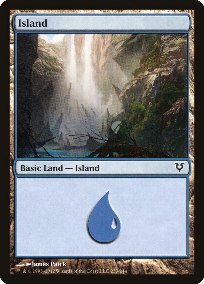 Island (233) [Avacyn Restored] | Game Master's Emporium (The New GME)