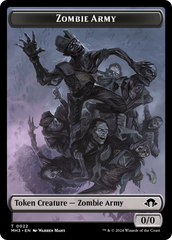 Servo // Zombie Army Double-Sided Token [Modern Horizons 3 Tokens] | Game Master's Emporium (The New GME)