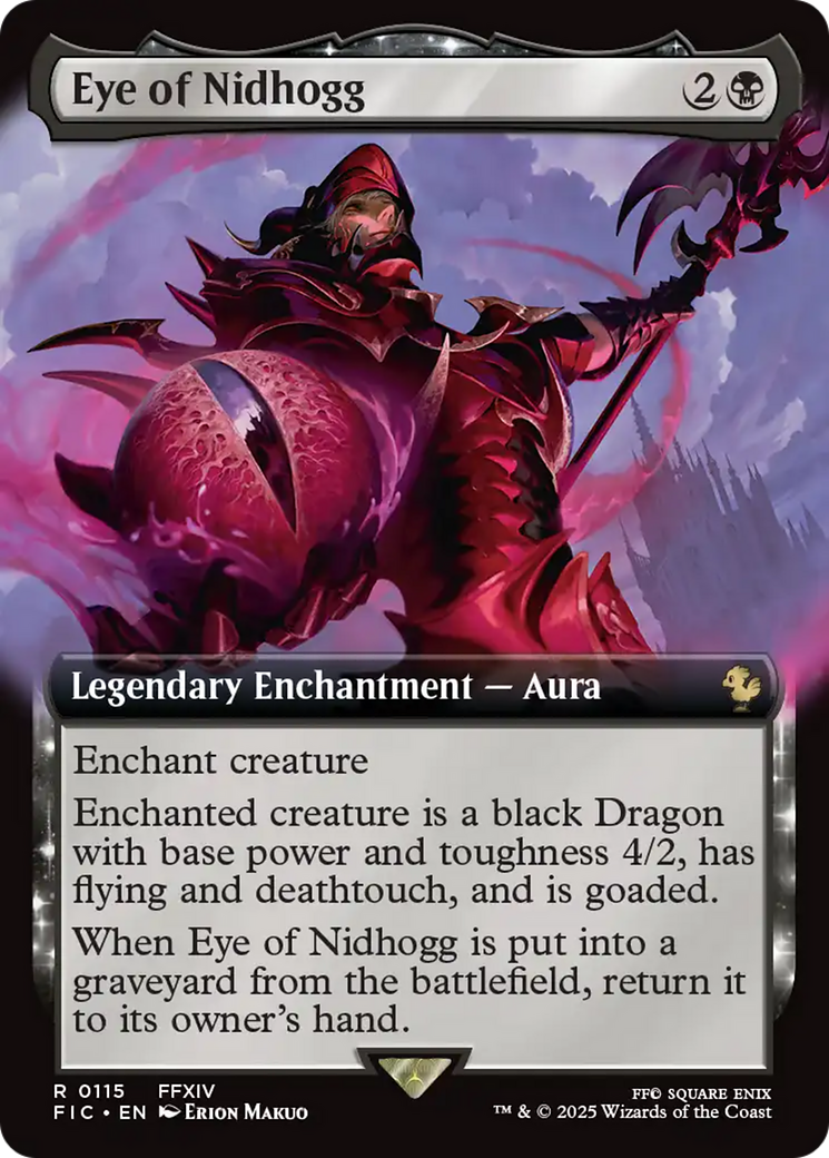 Eye of Nidhogg (Extended Art) [FINAL FANTASY Commander] | Game Master's Emporium (The New GME)
