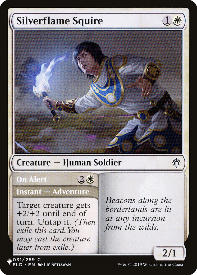 Silverflame Squire [The List Reprints] | Game Master's Emporium (The New GME)