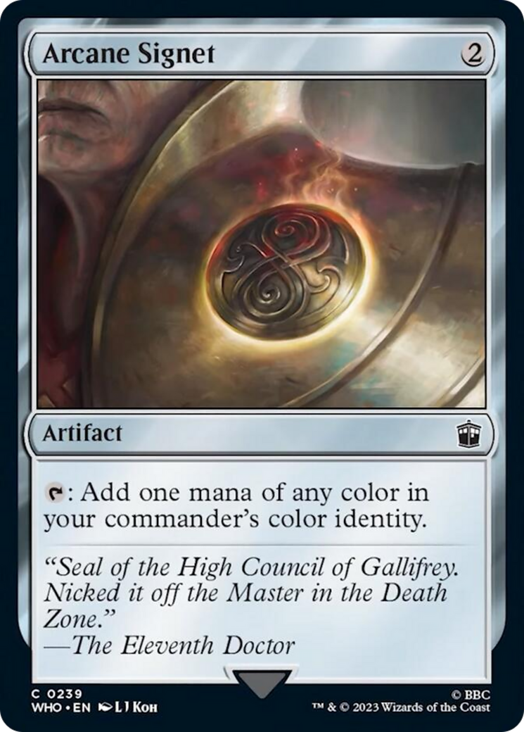 Arcane Signet [Doctor Who] | Game Master's Emporium (The New GME)