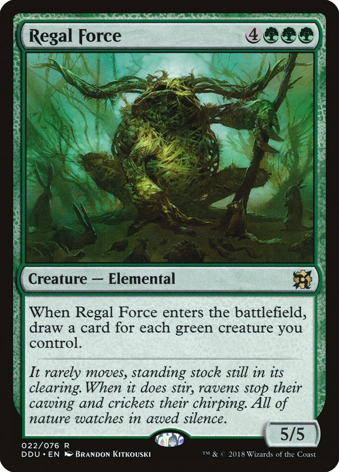 Regal Force [Duel Decks: Elves vs. Inventors] | Game Master's Emporium (The New GME)