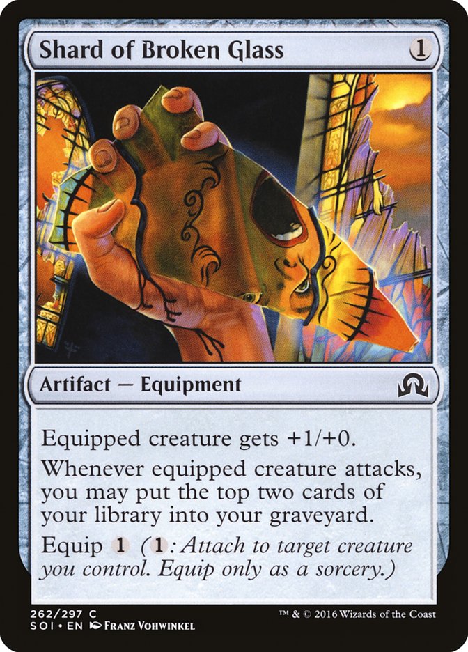Shard of Broken Glass [Shadows over Innistrad] | Game Master's Emporium (The New GME)