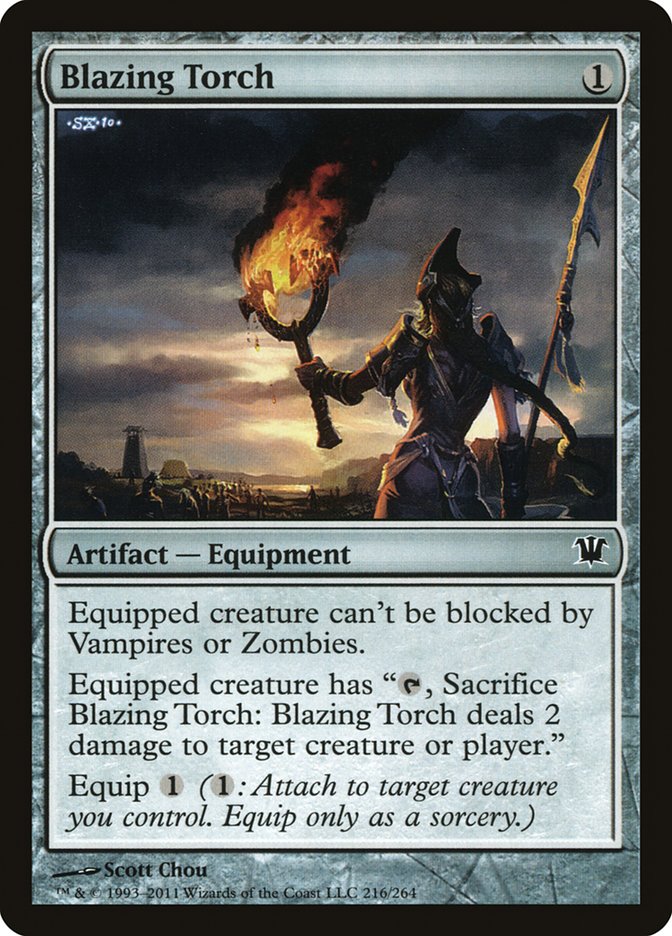 Blazing Torch [Innistrad] | Game Master's Emporium (The New GME)