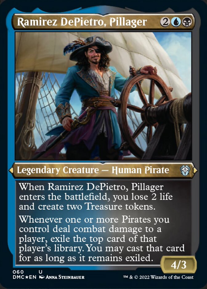 Ramirez DePietro, Pillager (Foil Etched) [Dominaria United Commander] | Game Master's Emporium (The New GME)