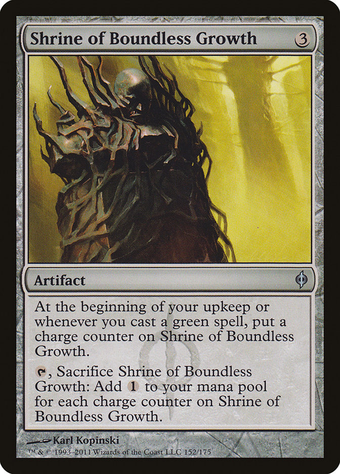Shrine of Boundless Growth [New Phyrexia] | Game Master's Emporium (The New GME)