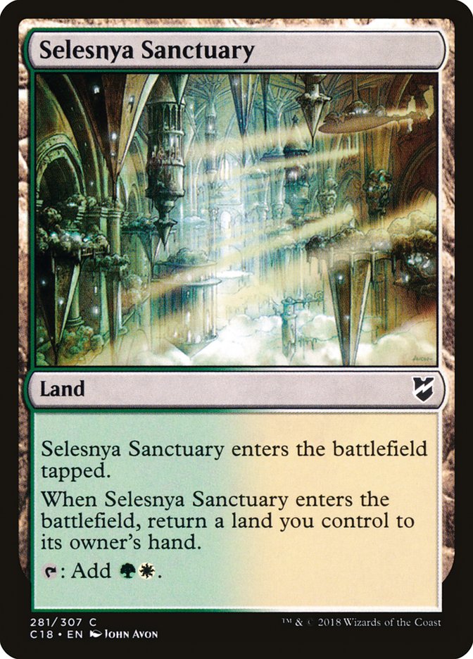 Selesnya Sanctuary [Commander 2018] | Game Master's Emporium (The New GME)