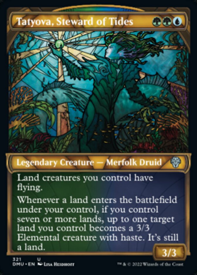 Tatyova, Steward of Tides (Showcase) [Dominaria United] | Game Master's Emporium (The New GME)