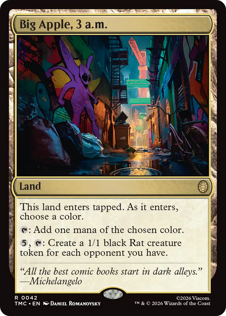 Big Apple, 3 a.m. [Teenage Mutant Ninja Turtles Commander] | Game Master's Emporium (The New GME)