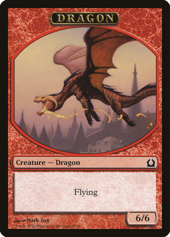 Dragon Token [Return to Ravnica Tokens] | Game Master's Emporium (The New GME)