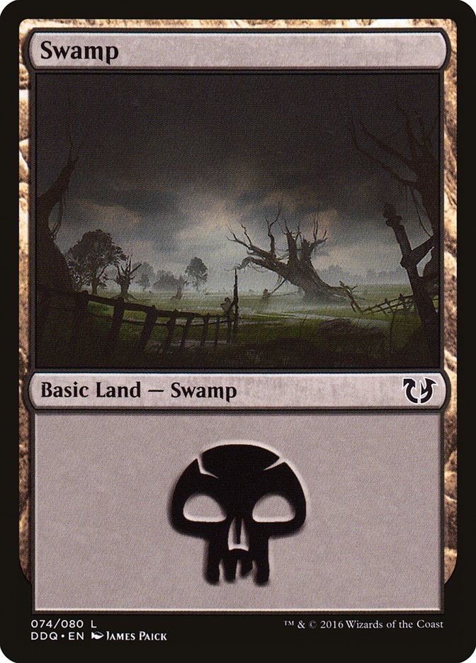 Swamp (74) [Duel Decks: Blessed vs. Cursed] | Game Master's Emporium (The New GME)