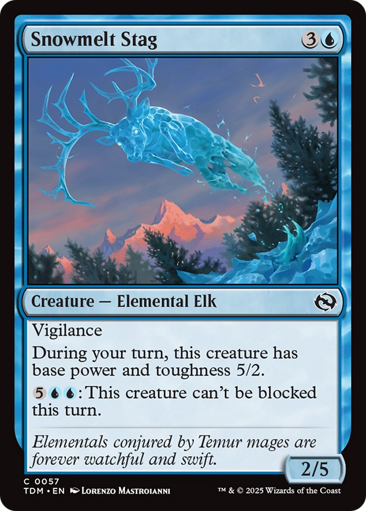 Snowmelt Stag [Tarkir: Dragonstorm] | Game Master's Emporium (The New GME)