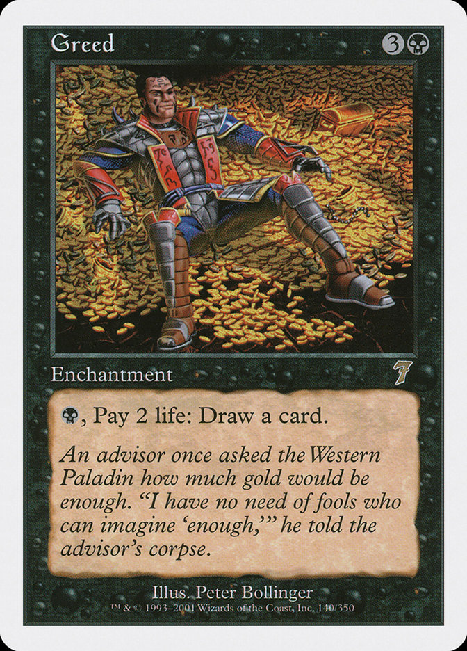 Greed [Seventh Edition] | Game Master's Emporium (The New GME)