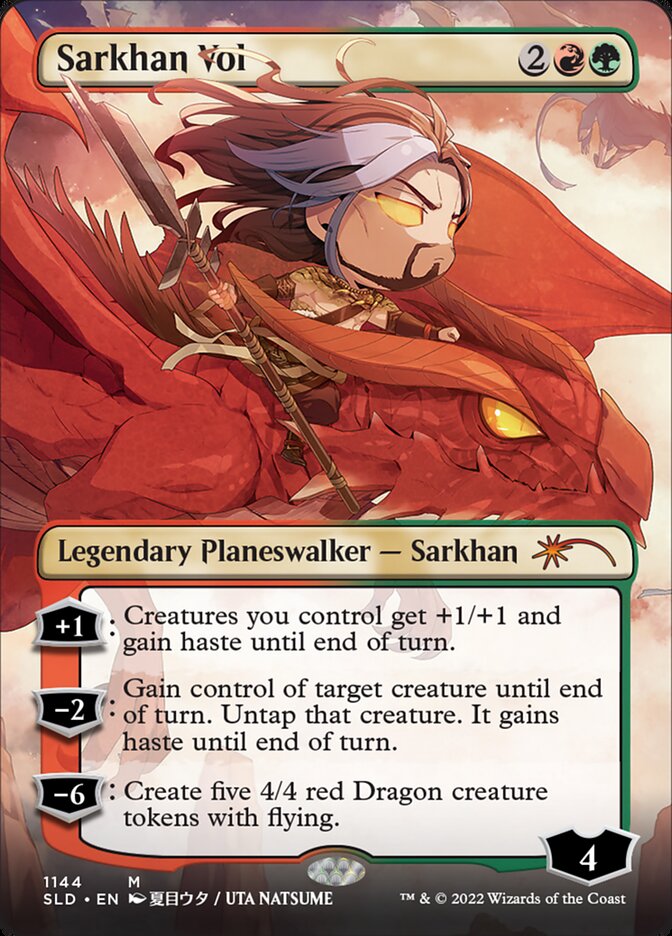 Sarkhan Vol (Borderless) [Secret Lair Drop Series] | Game Master's Emporium (The New GME)