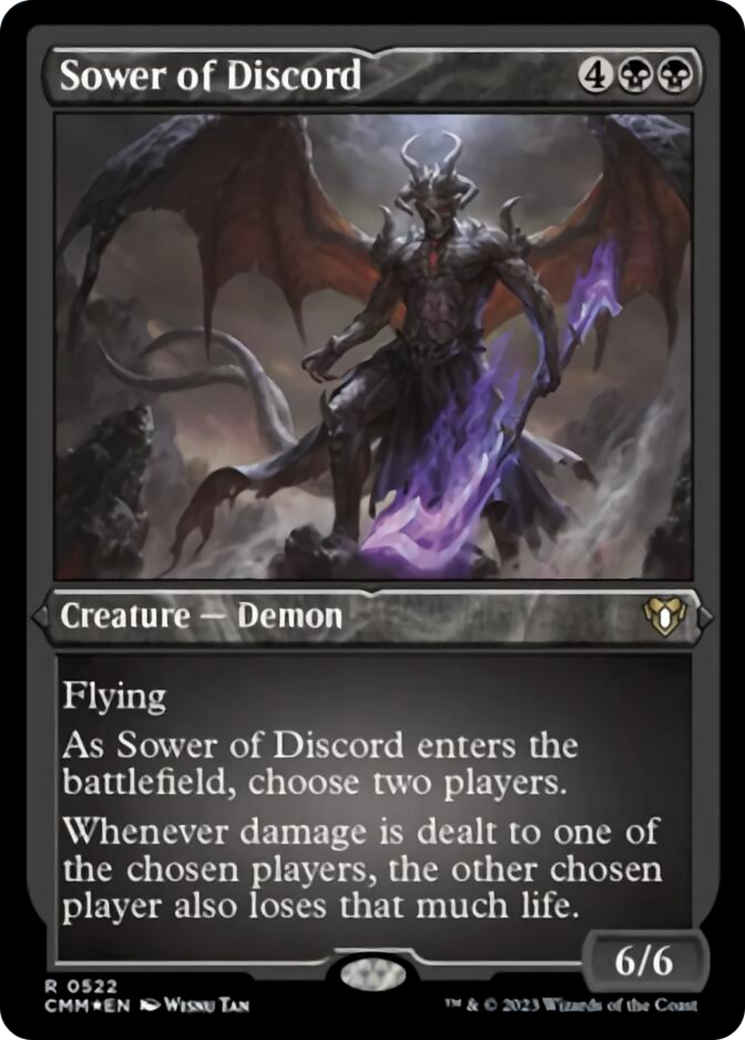 Sower of Discord (Foil Etched) [Commander Masters] | Game Master's Emporium (The New GME)