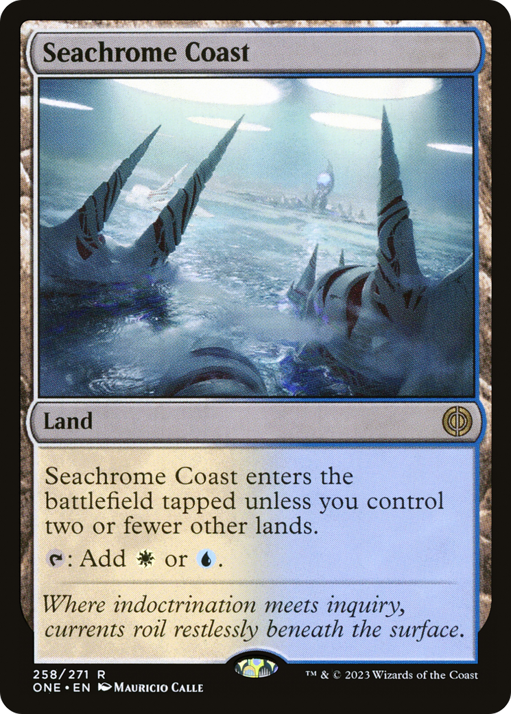 Seachrome Coast [Phyrexia: All Will Be One] | Game Master's Emporium (The New GME)