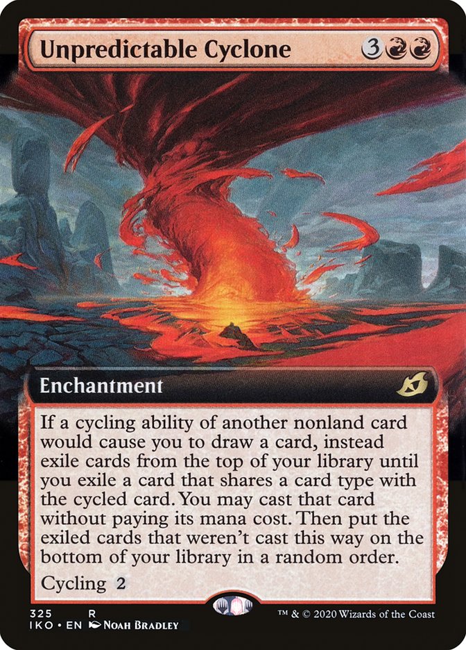 Unpredictable Cyclone (Extended Art) [Ikoria: Lair of Behemoths] | Game Master's Emporium (The New GME)