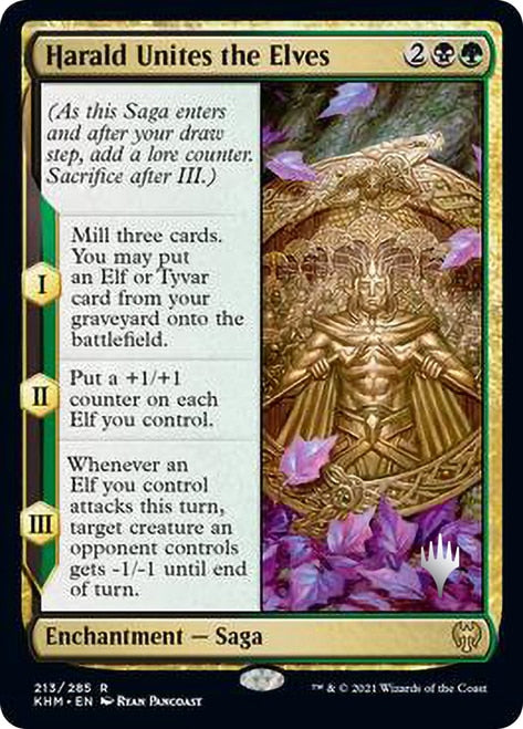 Harald Unites the Elves (Promo Pack) [Kaldheim Promos] | Game Master's Emporium (The New GME)