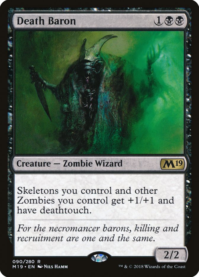 Death Baron [Core Set 2019] | Game Master's Emporium (The New GME)