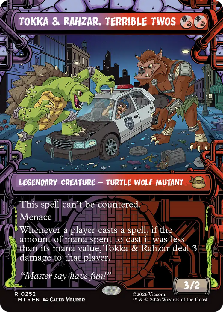 Tokka & Rahzar, Terrible Twos (Showcase) [Teenage Mutant Ninja Turtles] | Game Master's Emporium (The New GME)