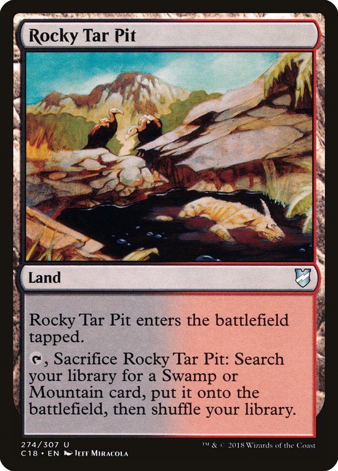 Rocky Tar Pit [Commander 2018] | Game Master's Emporium (The New GME)