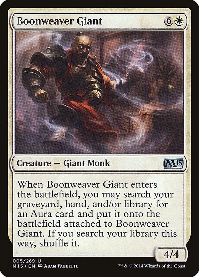 Boonweaver Giant [Magic 2015] | Game Master's Emporium (The New GME)