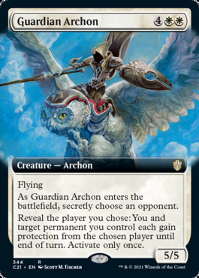 Guardian Archon (Extended Art) [Commander 2021] | Game Master's Emporium (The New GME)
