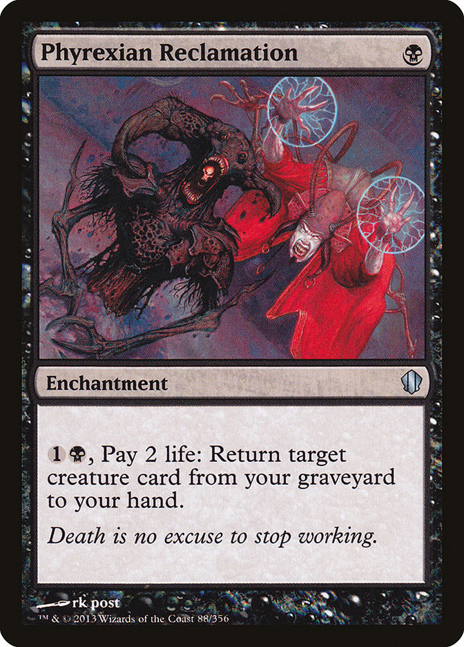 Phyrexian Reclamation [Commander 2013] | Game Master's Emporium (The New GME)