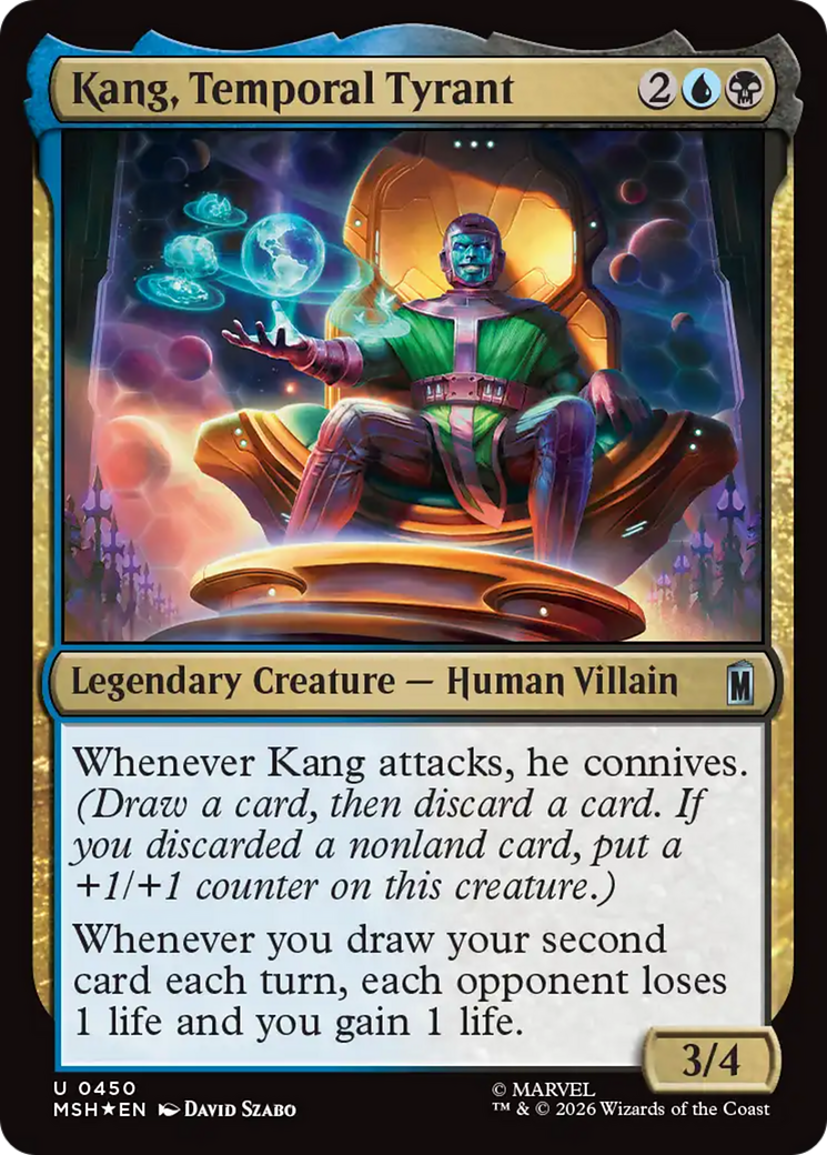 Kang, Temporal Tyrant (Surge Foil) [Marvel Super Heroes] | Game Master's Emporium (The New GME)