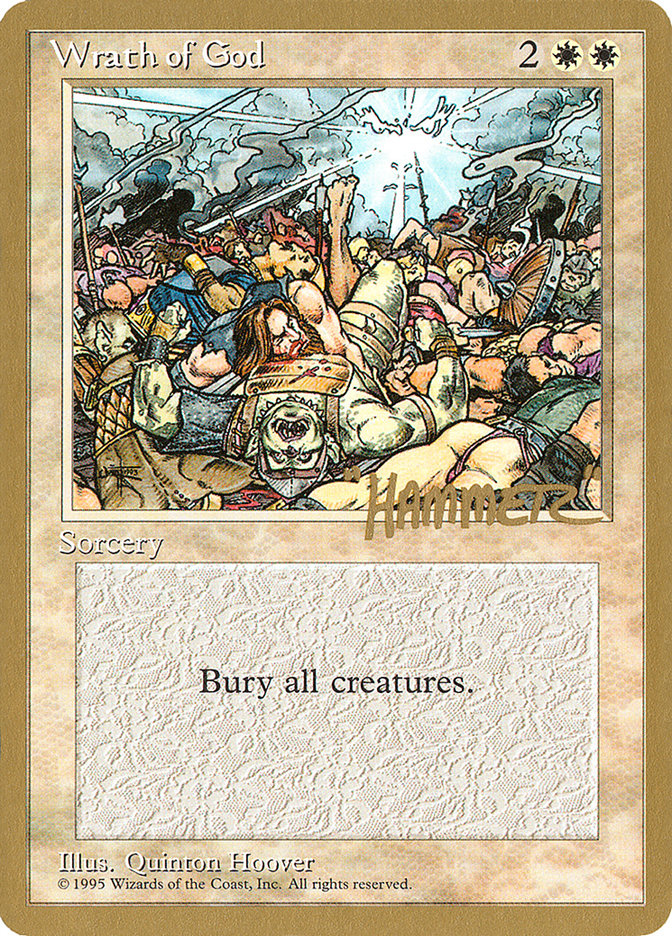 Wrath of God (Shawn "Hammer" Regnier) [Pro Tour Collector Set] | Game Master's Emporium (The New GME)