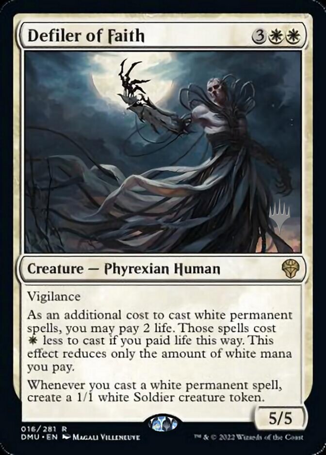 Defiler of Faith (Promo Pack) [Dominaria United Promos] | Game Master's Emporium (The New GME)
