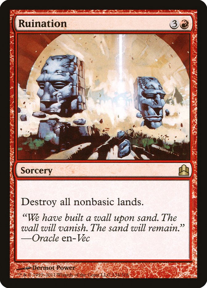 Ruination [Commander 2011] | Game Master's Emporium (The New GME)