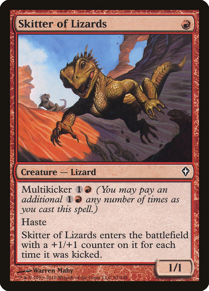 Skitter of Lizards [Worldwake] | Game Master's Emporium (The New GME)