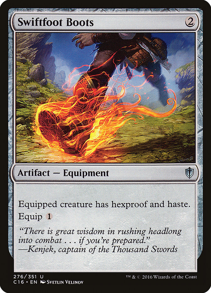 Swiftfoot Boots [Commander 2016] | Game Master's Emporium (The New GME)