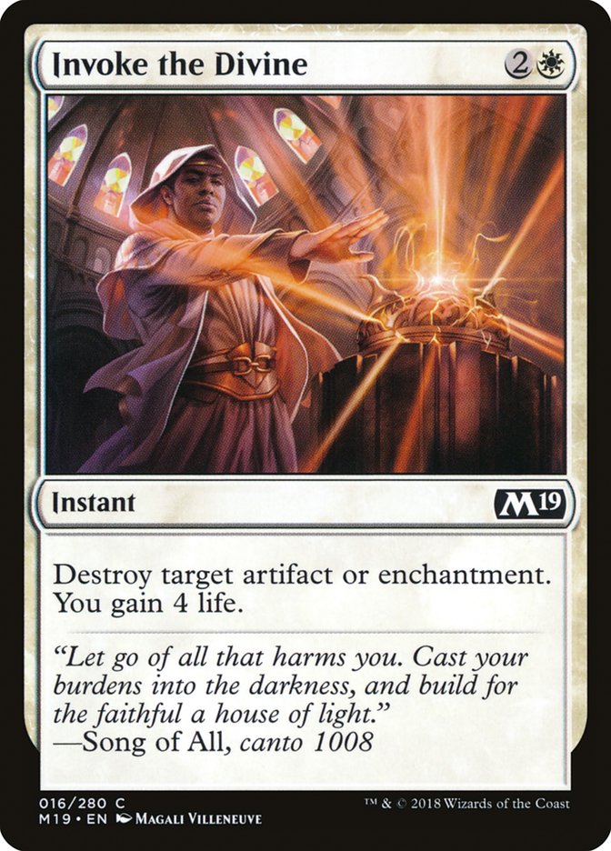 Invoke the Divine [Core Set 2019] | Game Master's Emporium (The New GME)