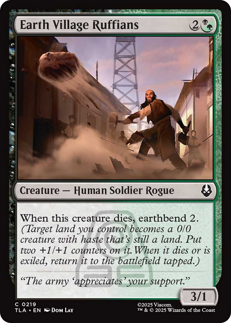 Earth Village Ruffians [Avatar: The Last Airbender] | Game Master's Emporium (The New GME)