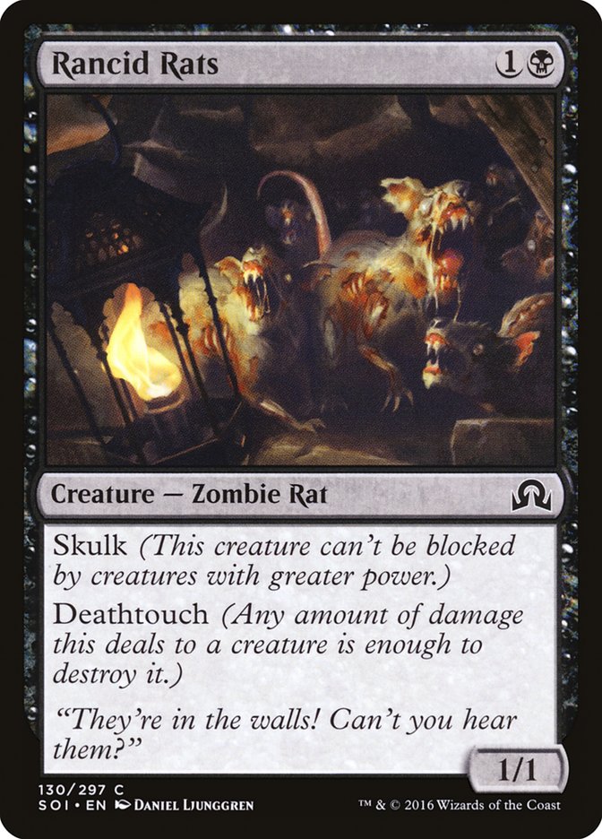 Rancid Rats [Shadows over Innistrad] | Game Master's Emporium (The New GME)