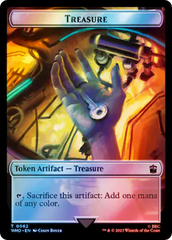 Dalek // Treasure (0062) Double-Sided Token (Surge Foil) [Doctor Who Tokens] | Game Master's Emporium (The New GME)