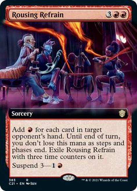 Rousing Refrain (Extended Art) [Commander 2021] | Game Master's Emporium (The New GME)