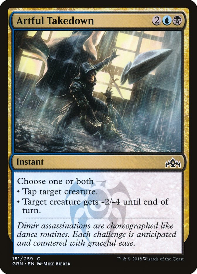 Artful Takedown [Guilds of Ravnica] | Game Master's Emporium (The New GME)