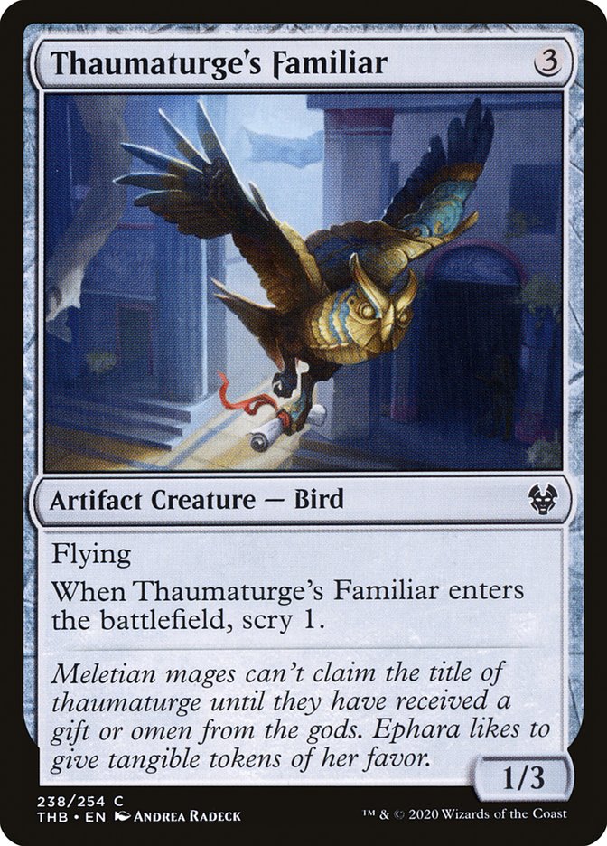 Thaumaturge's Familiar [Theros Beyond Death] | Game Master's Emporium (The New GME)