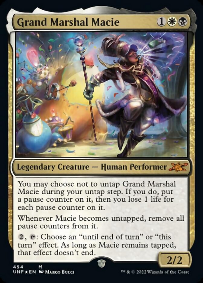 Grand Marshal Macie (Galaxy Foil) [Unfinity] | Game Master's Emporium (The New GME)