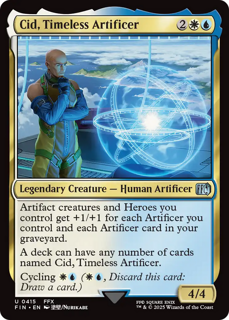 Cid, Timeless Artificer (0415) [FINAL FANTASY] | Game Master's Emporium (The New GME)