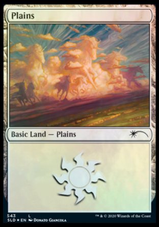 Plains (Unicorns) (543) [Secret Lair Drop Promos] | Game Master's Emporium (The New GME)