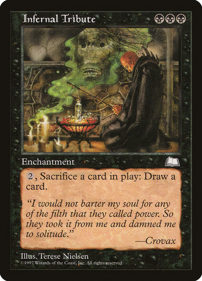 Infernal Tribute [Weatherlight] | Game Master's Emporium (The New GME)