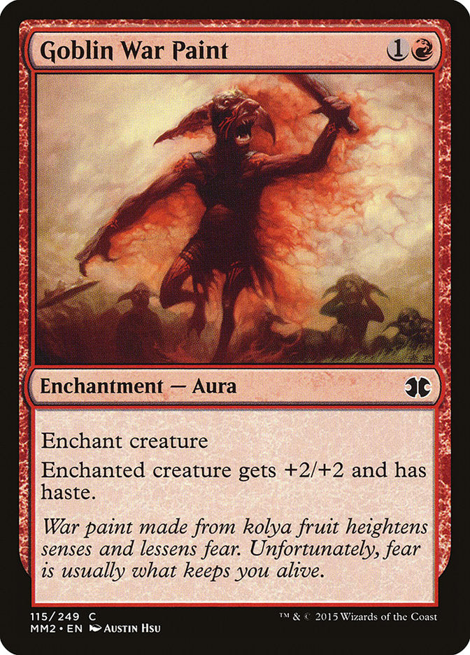 Goblin War Paint [Modern Masters 2015] | Game Master's Emporium (The New GME)